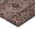 10' X 14' Rust Gray And Salmon Medallion Washable Indoor Outdoor Area Rug