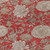 8' X 10' Red Taupe And Beige Floral Washable Indoor Outdoor Area Rug