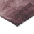 8' X 10' Mauve And Pink Striped Washable Indoor Outdoor Area Rug