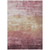 8' X 10' Mauve And Pink Striped Washable Indoor Outdoor Area Rug