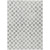 9' X 12' Gray And Ivory Geometric Washable Indoor Outdoor Area Rug - Gray, Ivory