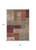 8' X 10' Brown And Terra Cotta Geometric Washable Indoor Outdoor Area Rug