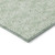 9' X 12' Mint Green Artichoke Green And Ivory Geometric Washable Indoor Outdoor Area Rug