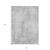 8' X 10' Silver And Gray Abstract Washable Indoor Outdoor Area Rug