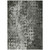10' X 14' Charcoal Ikat Washable Indoor Outdoor Area Rug