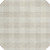 8' Ivory And Beige Round Plaid Washable Indoor Outdoor Area Rug - Ivory, Beige