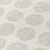 8' Ivory And Beige Round Polka Dot Washable Indoor Outdoor Area Rug