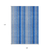 9' X 12' Blue Striped Washable Non Skid Indoor Outdoor Area Rug