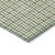 9' X 12' Green And Ivory Geometric Washable Indoor Outdoor Area Rug Transitional Style - Green, Ivory Color
