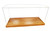 Homeroots Home Decor Display Case for Midsize Speedboat, Hardwood with Plexiglass, 27.75 x 11.38 x 13.25 Inches