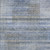 9' X 12' Denim Blue And Sky Blue Striped Washable Indoor Outdoor Area Rug