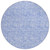 8' Denim Blue And Ivory Round Floral Washable Indoor Outdoor Area Rug