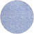 8' Denim Blue And Ivory Round Floral Washable Indoor Outdoor Area Rug