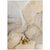 9' X 12' Beige Abstract Washable Non Skid Indoor Outdoor Area Rug