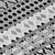 8' X 10' Black Gray And Ivory Quatrefoil Washable Indoor Outdoor Area Rug