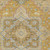 9' X 12' Gold Beige And Blue Oriental Washable Indoor Outdoor Area Rug