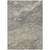 8' X 10' Taupe Beige And Ivory Abstract Washable Indoor Outdoor Area Rug - Taupe, Beige, Ivory