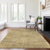 10' X 14' Wheat And Beige Geometric Washable Indoor Outdoor Area Rug