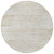 8' Ivory And Beige Round Striped Washable Indoor Outdoor Area Rug Transitional Style - Ivory, Beige Color