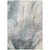 8' X 10' Ivory Abstract Washable Non Skid Indoor Outdoor Area Rug