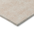 8' X 10' Peach And Beige Geometric Washable Indoor Outdoor Area Rug