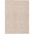 8' X 10' Peach And Beige Geometric Washable Indoor Outdoor Area Rug
