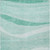 10' X 14' Aqua And Sky Blue Abstract Washable Indoor Outdoor Area Rug
