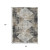 8' X 10' Black And Ivory Geometric Washable Indoor Outdoor Area Rug - Black, Ivory