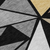 10' X 14' Black Beige And Gray Geometric Washable Indoor Outdoor Area Rug