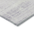 9' X 12' Lavender Purple And Ivory Abstract Washable Indoor Outdoor Area Rug
