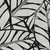 10' X 14' Black Gray And Beige Floral Washable Indoor Outdoor Area Rug