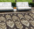 10' X 14' Brown Beige And Taupe Southwestern Washable Indoor Outdoor Area Rug