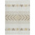 9' X 12' Ivory Beige And Taupe Southwestern Washable Indoor Outdoor Area Rug