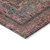 8' X 10' Pink And Mauve Medallion Washable Indoor Outdoor Area Rug