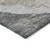 9' X 12' Charcoal Gray And Taupe Abstract Washable Indoor Outdoor Area Rug