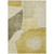 10' X 14' Gold Beige And Wheat Abstract Washable Indoor Outdoor Area Rug