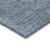 8' X 10' Blue And Beige Abstract Washable Indoor Outdoor Area Rug