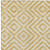 9' X 12' Gold Beige And Ivory Geometric Washable Indoor Outdoor Area Rug