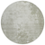 8' Linen Round Abstract Washable Indoor Outdoor Area Rug