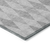 10' X 14' Gray Geometric Washable Non Skid Indoor Outdoor Area Rug