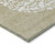 9' X 12' Beige Tan And Taupe Abstract Washable Indoor Outdoor Area Rug