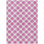 10' X 14' Blush And Ivory Polka Dot Washable Indoor Outdoor Area Rug