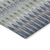 8' X 10' Taupe Navy Blue And Denim Blue Southwestern Washable Indoor Outdoor Area Rug