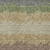 9' X 12' Chocolate Gray And Green Striped Washable Indoor Outdoor Area Rug