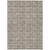 10' X 14' Brown Taupe And Ivory Geometric Washable Indoor Outdoor Area Rug
