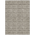 10' X 14' Brown Taupe And Ivory Geometric Washable Indoor Outdoor Area Rug
