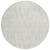 8' Ivory And Beige Round Tribal Washable Indoor Outdoor Area Rug