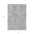 10' X 14' Gray And Silver Geometric Washable Indoor Outdoor Area Rug