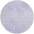 8' Lilac Purple And Ivory Round Floral Washable Indoor Outdoor Area Rug