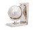 Homeroots Home Decor 4.5" x 6.75" x 7.75" Alum Globe Bookend Set of Two